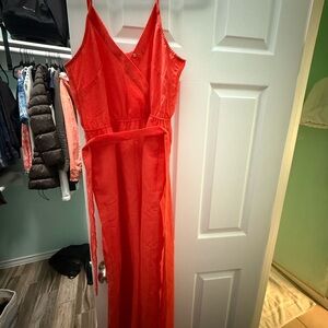 Flying Tomato Elegant Red Women's Jumpsuit